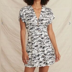 Marine Layer San Francisco Toile Camila Dress size small